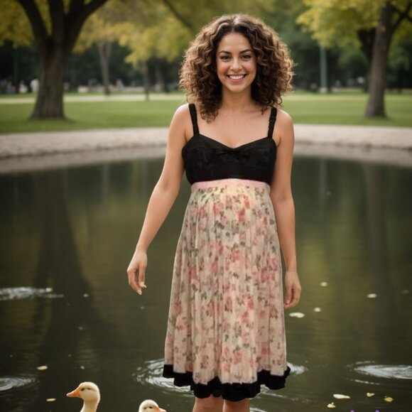 A Pea in The Pod Maternity Dress NWT - Picture 1 of 9